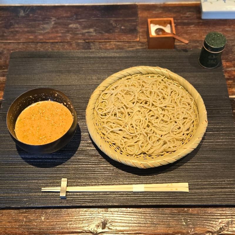 山椒胡麻だれせいろ(蕎麦ふくあかり)