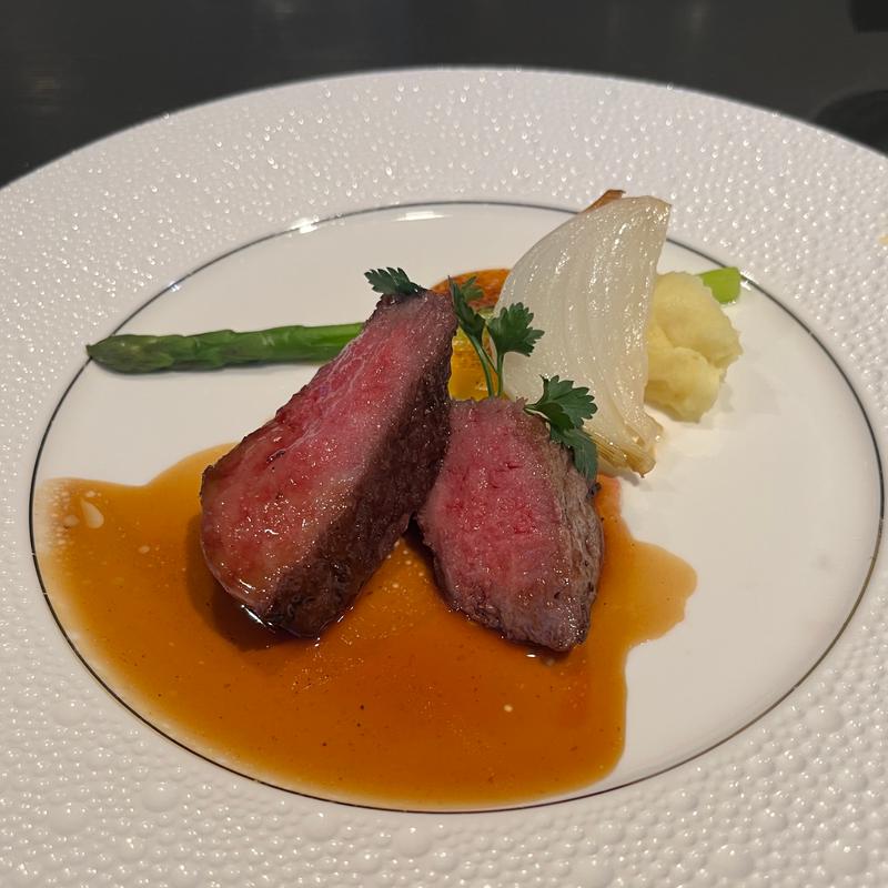 佐賀牛ランプの炭火焼き(HILLTOP DINING / ヒルトップリゾート 福岡)