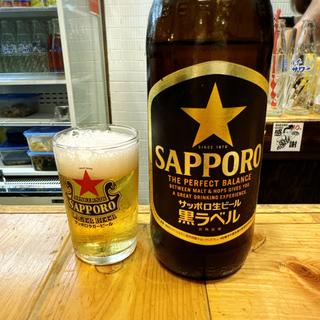 サッポロ黒ラベル(大衆酒場 チャン栓チャン)