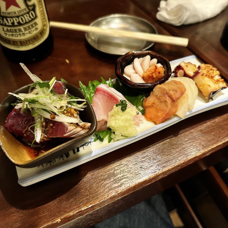 刺身盛り合わせ(大衆酒場 チャン栓チャン)
