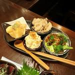 毎日手作りおばんざい3種盛合(大衆酒場 チャン栓チャン)