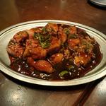 純レバ炒め(大衆酒場 チャン栓チャン)