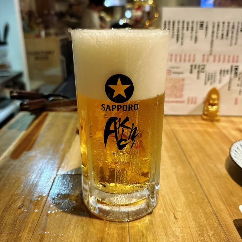 （生）サッポロ黒ラベル 大(Akichi)