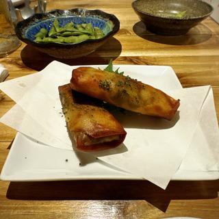 蟹味噌クリーム春巻（2ヶ）(Akichi)
