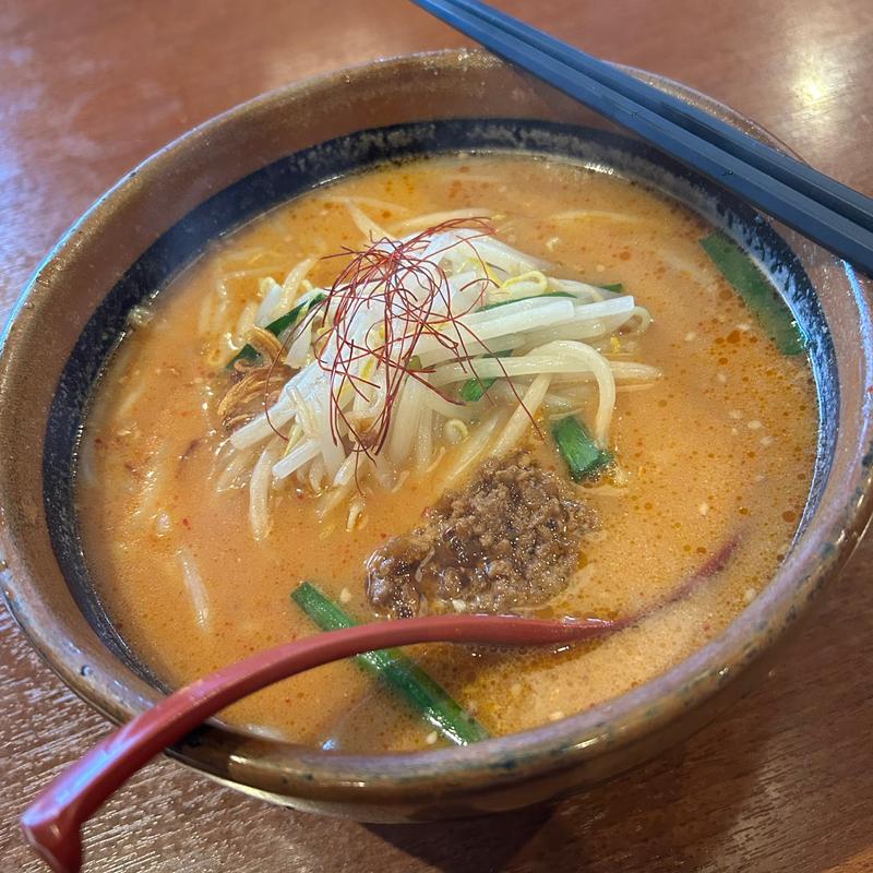 北海道味噌辛味噌ラーメン(麺場 田所商店 桑名店)