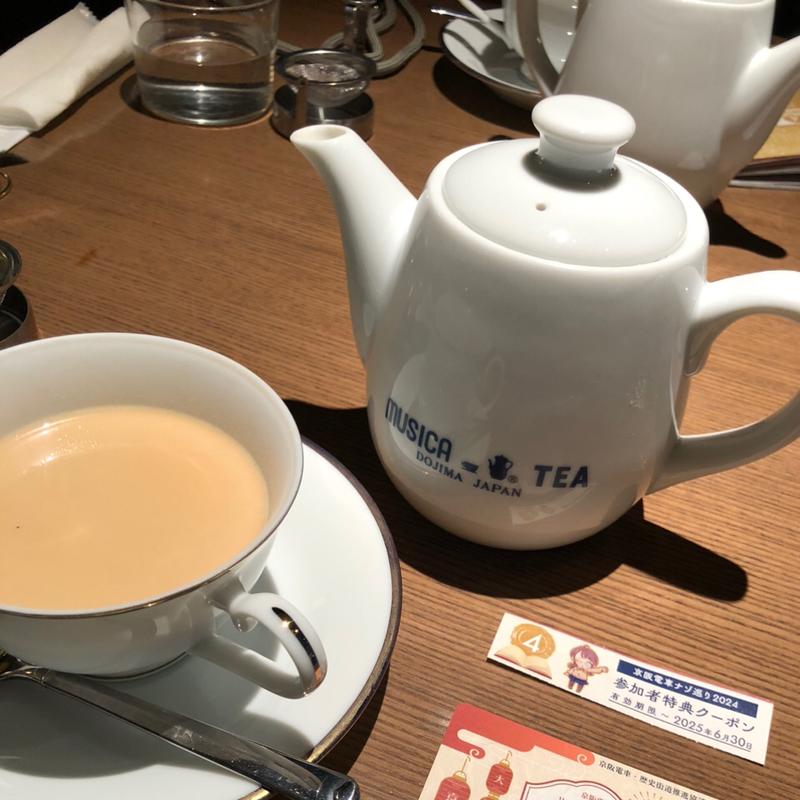 ロイヤルミルクティー(天満橋カフェ)