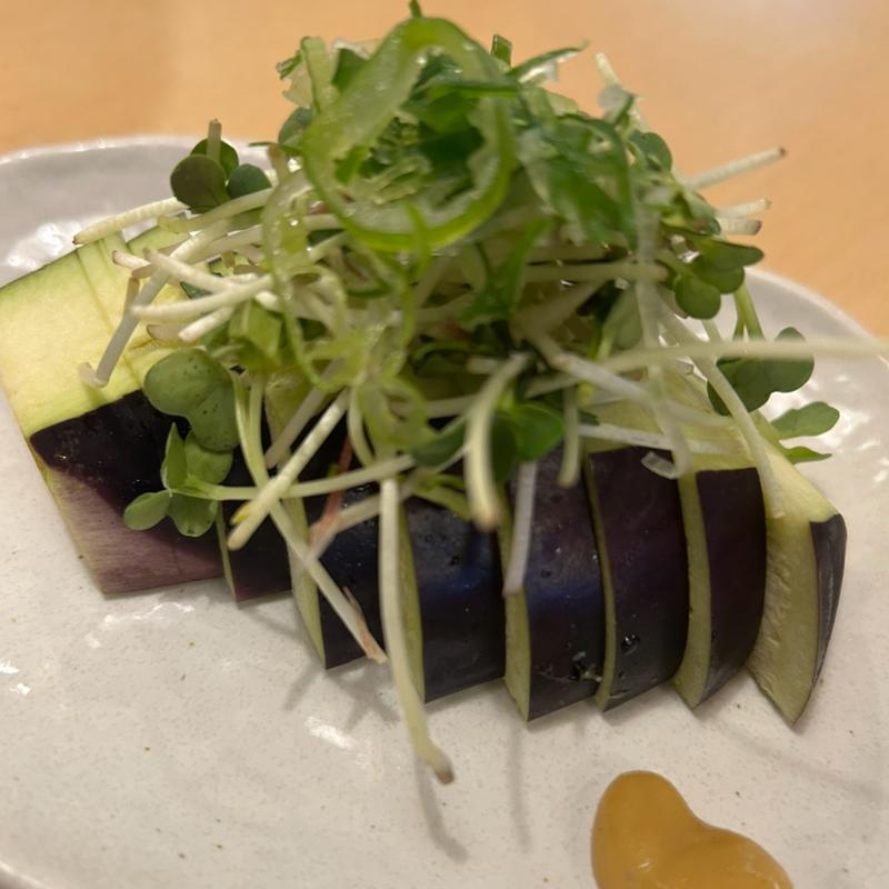 水ナス刺身(いちまる)