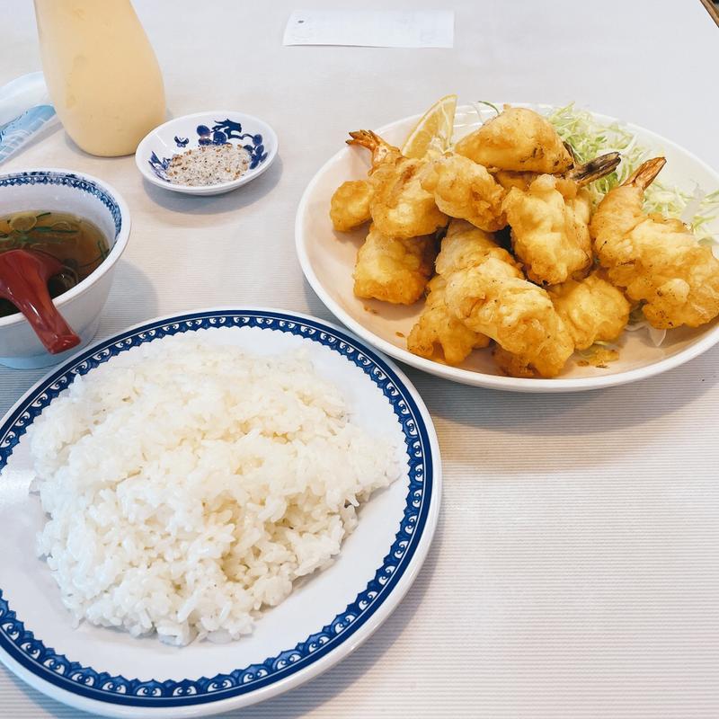 エビ天定食(若水 （わかみず）)