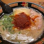 天然とんこつラーメン(一蘭 川崎店)