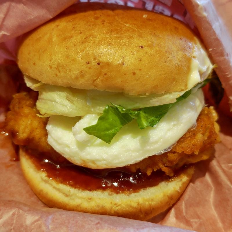 エッグフィレバーガー(ケンタッキーフライドチキン野庭丸山台店)