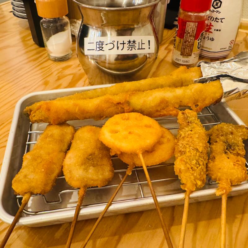 串カツ(串カツ アンポンタン)