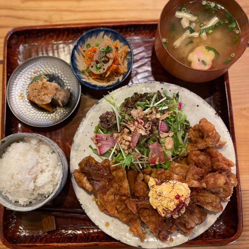 チキン南蛮定食(定食・喫茶 EIYO-栄養-)