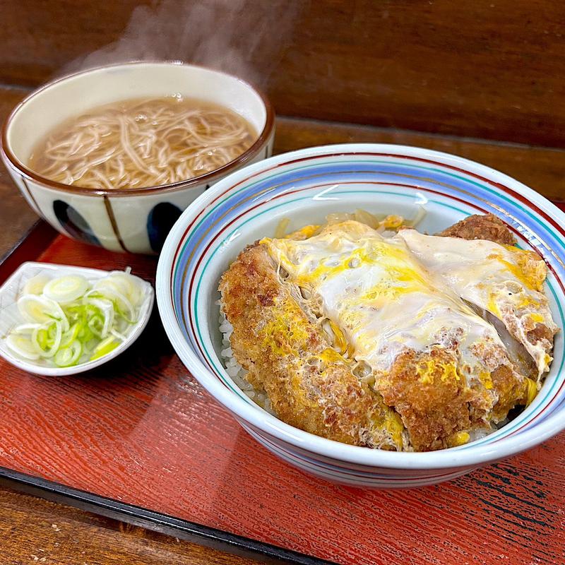 カツ丼セット(福はら 仙台駅東口本店)