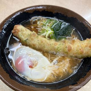 ちくわ天玉そば(肥後一文字や )