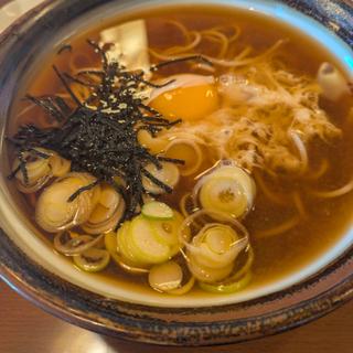 月見そば(清吉そばや )