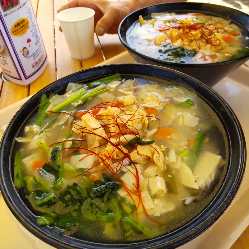 ゆばラーメン(あしかがフラワーパーク フードテラス)