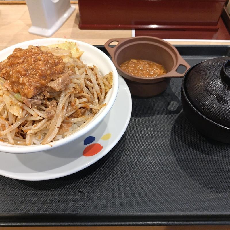 ニンニク野菜牛めし(松屋 大井町店 )