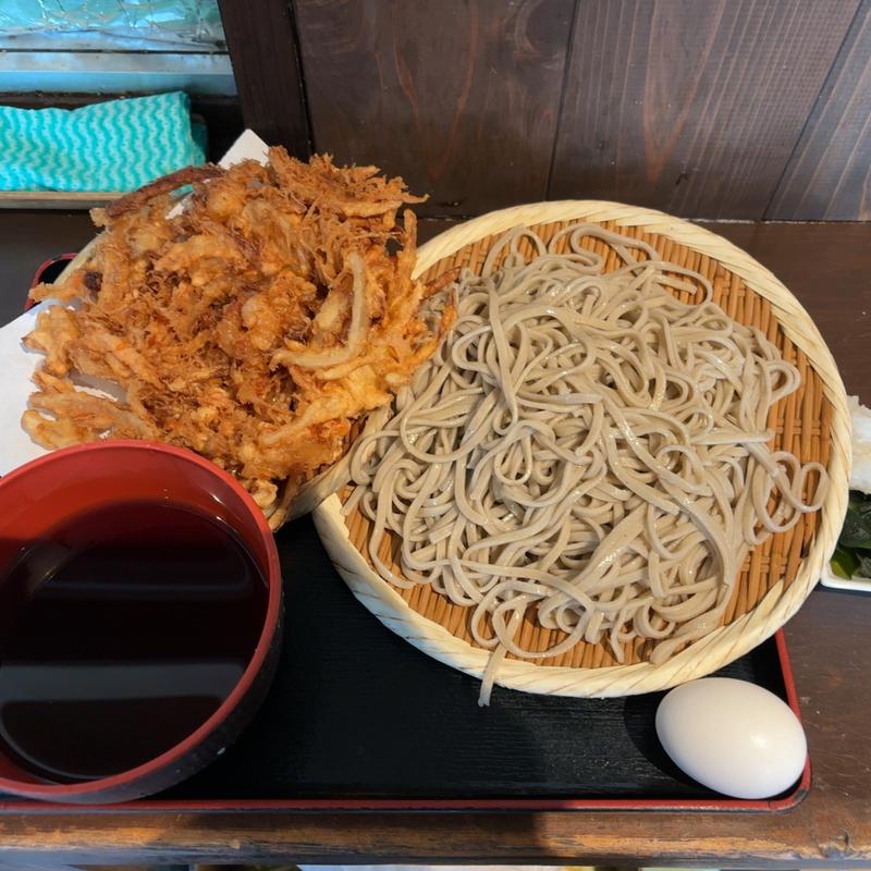 天ざる　特盛(蕎麦 さだはる 西新橋店 （【旧店名】蕎麦 まえだ）)