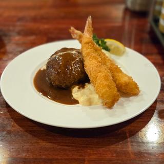 ハンバーグ＆海老フライ(キッチンパパ )