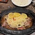 名物レモンステーキ(ふらんす亭 名古屋エスカ店)