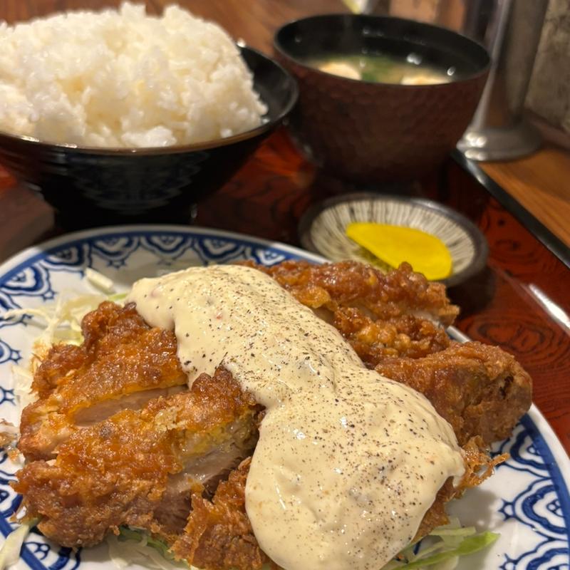 チキン南蛮定食(ノラネコ食堂)