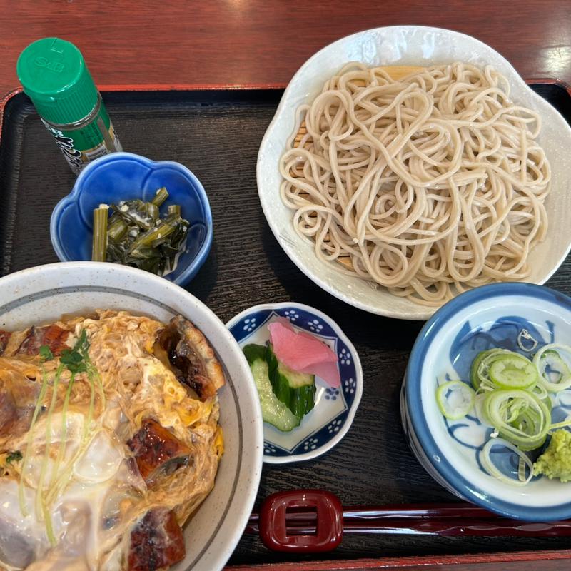 うなたまセット(そば処 冨久屋)