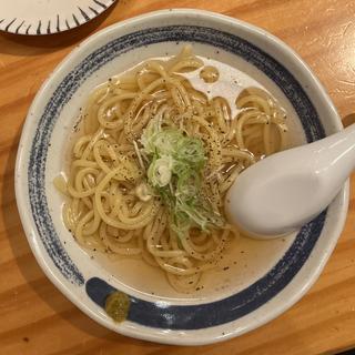 あごだしラーメン（ハーフ）(ニュー神田屋 水道橋西口店)