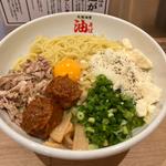 辛味噌油そば+A 特盛(元祖油堂 多摩センター店)