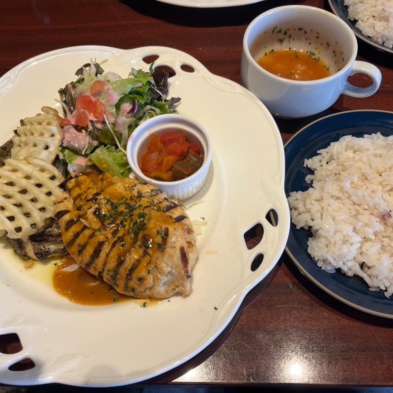 日替わり洋風プレート(アシヤ食堂 manchos!)