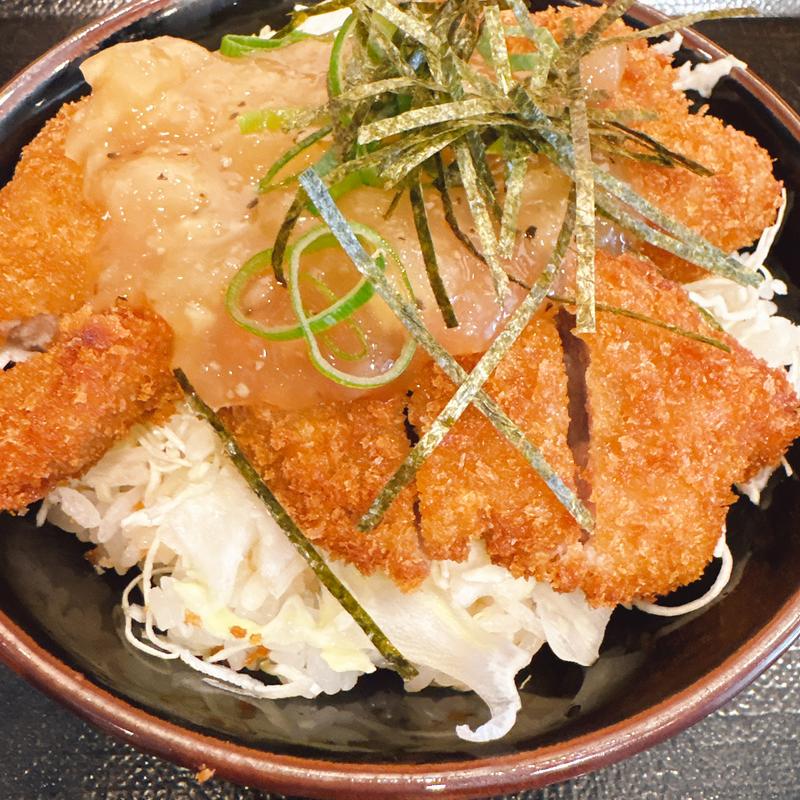 鬼おろし塩だれかつ丼(かつ丼 吉兵衛 東梅田店)