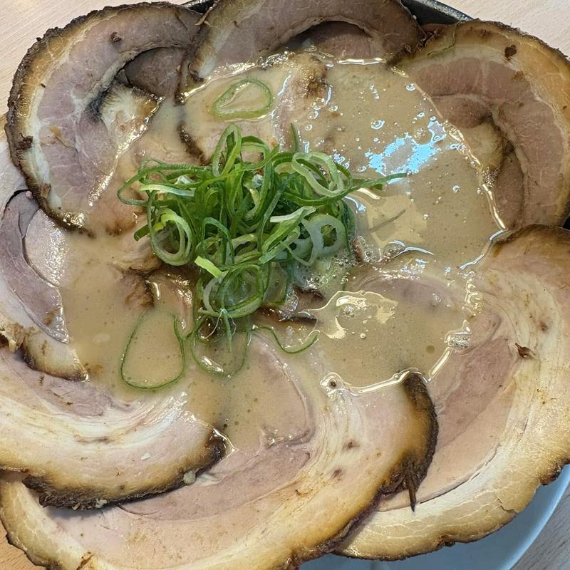 チャーシューメン 大盛り(博多長浜らーめん 夢街道 大和郡山店 )