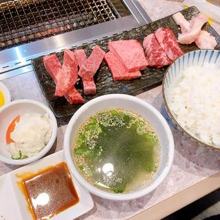 五種盛り定食(あみ焼ハウスせせらぎ )