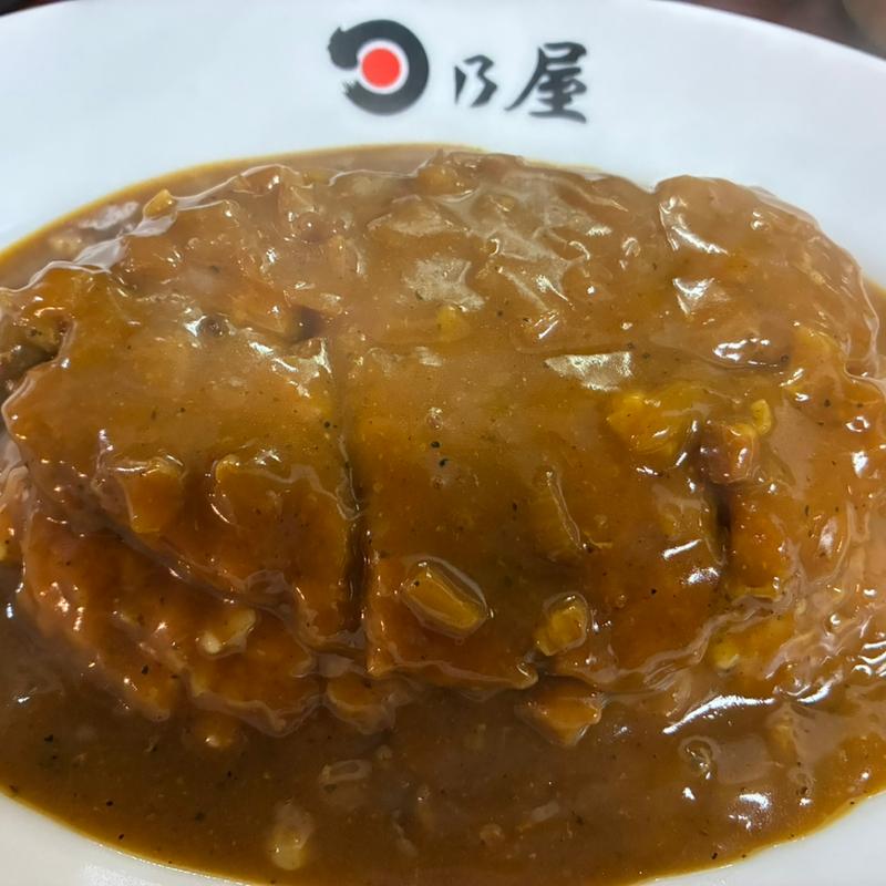 カツカレー7分盛り(日乃屋カレー 蒲田店)