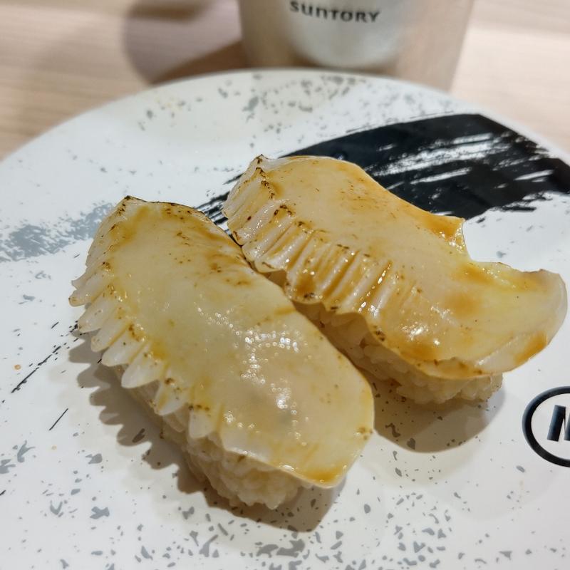 むらさきいか醤油炙り(回転寿司みさき イオンフードスタイル港南台店)