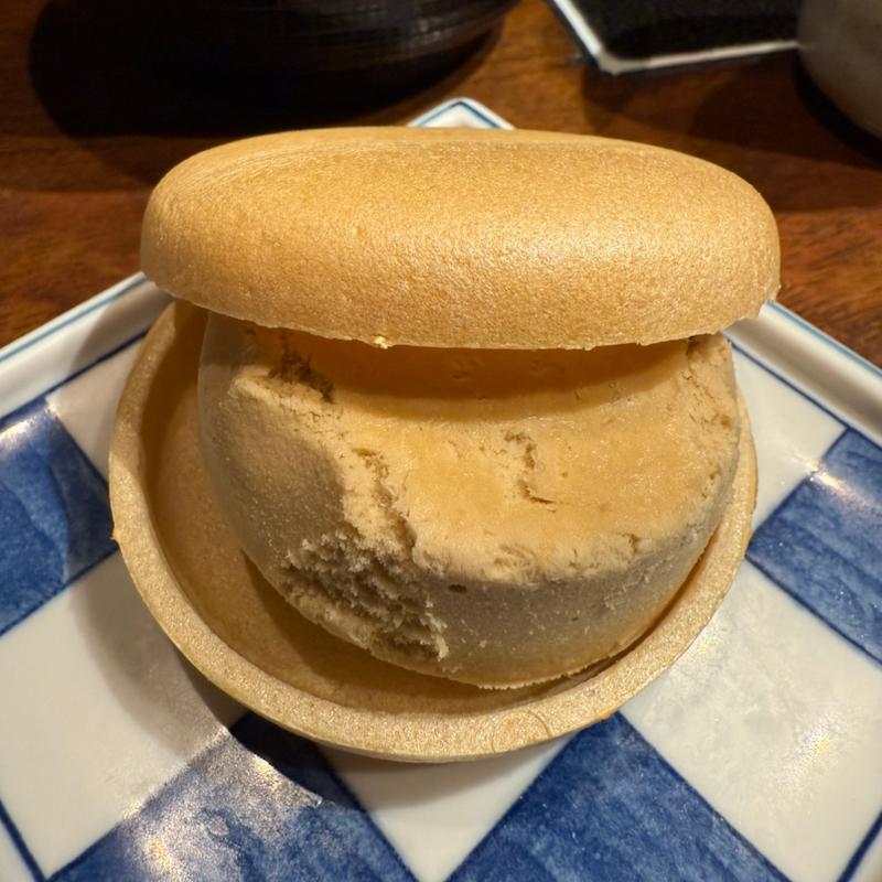 春の全8品春彩コース　最中アイス(魚の飯 調布店)