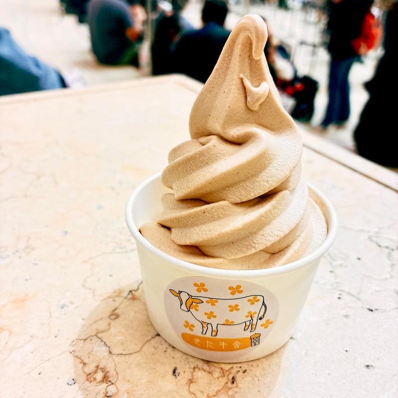 アーモンドソフトクリーム(阪急百貨店（期間限定催事）)