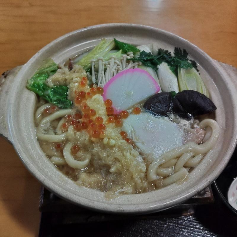 なべ焼きうどん(ろばた )