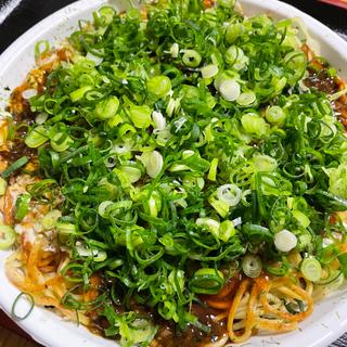 タンタン君ネギかけ