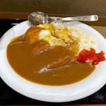 背徳MAXセット(かつ丼カレー with コロッケそば)(名代 箱根そば 狛江店)