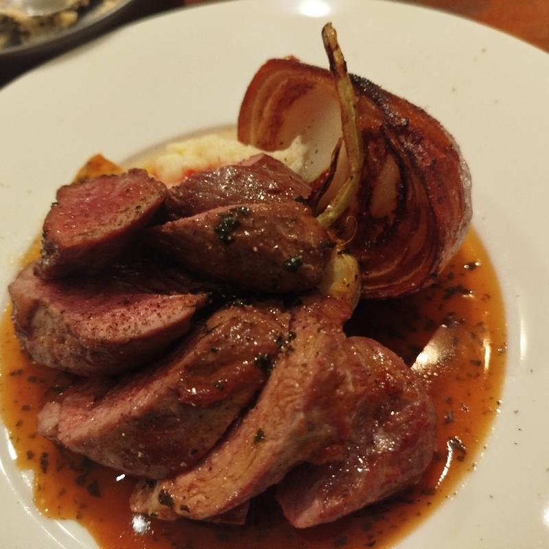 子羊ランプ肉のロティ(タブリエ)