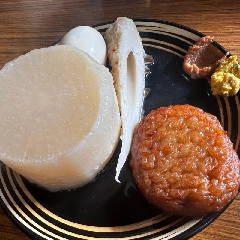 おでん(白笹うどん 多奈加)