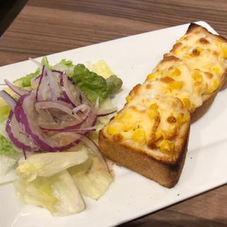 コーンマヨトースト(高倉町珈琲 成田店)