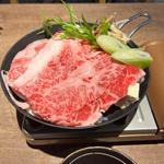 すき焼き定食(すき焼き炭火居酒屋 北斗)