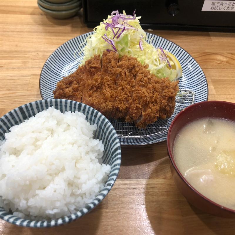 とんかつランチ定食(とんかつ檍 蒲田本店)