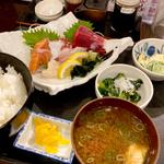 お造り定食(海鮮問屋 吾作どん 天王寺北口店)