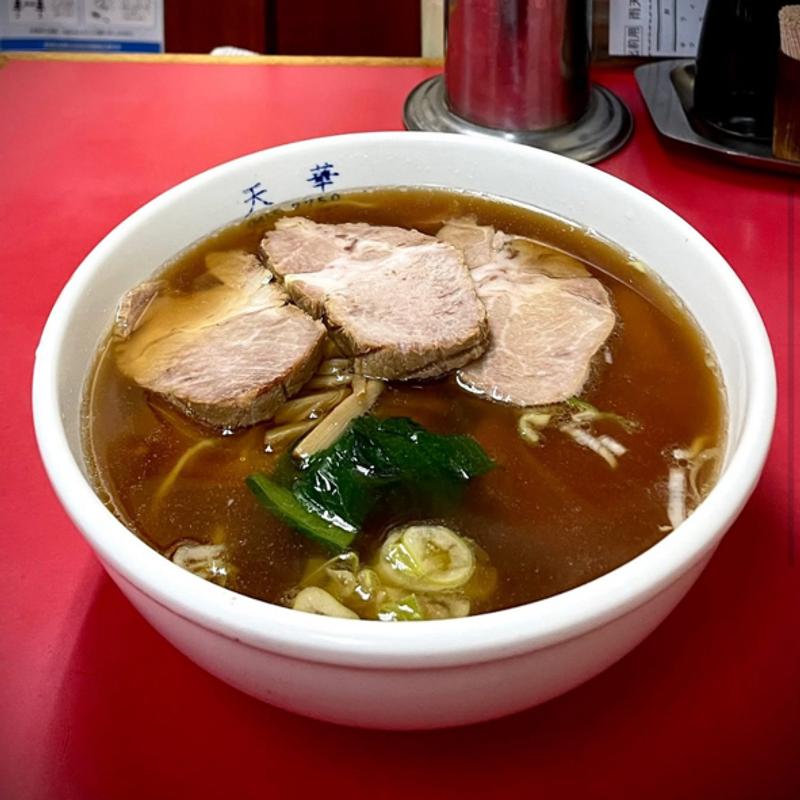 チャーシューメン(中華料理 天華)