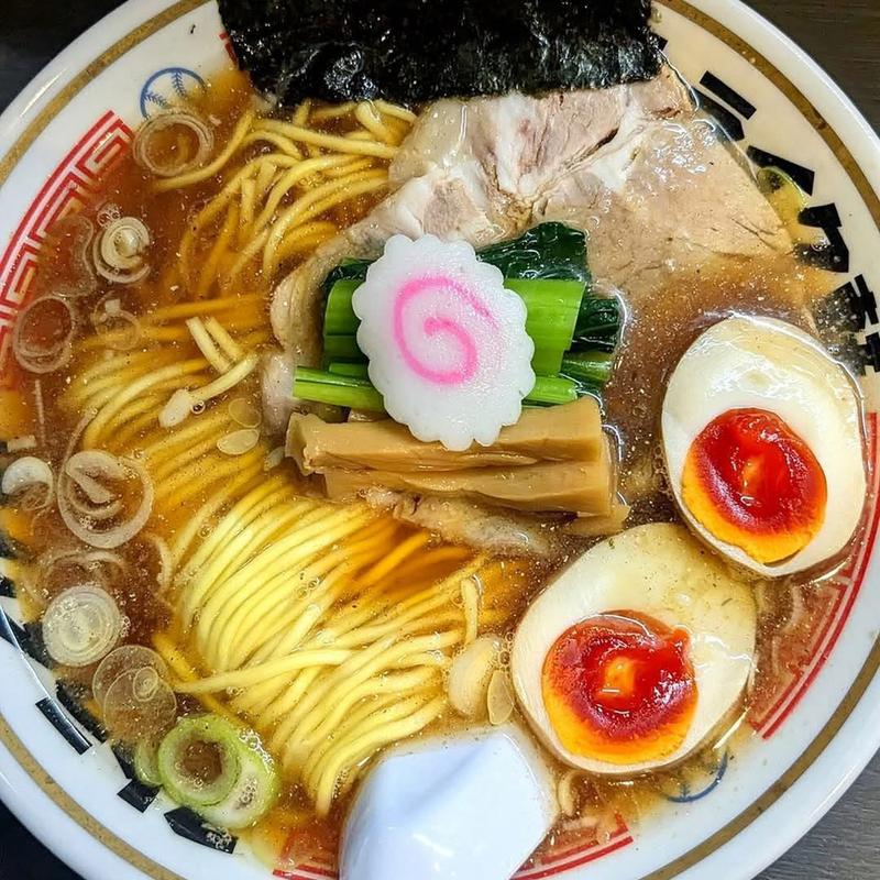 ストレート 味玉 麺大盛(ストライク軒 )