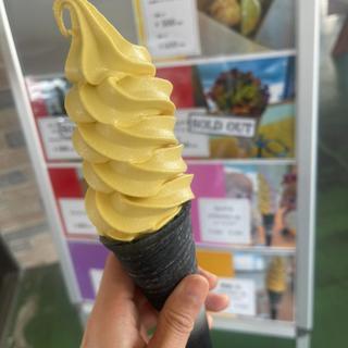 野國いもソフトクリーム(スカイラウンジ)