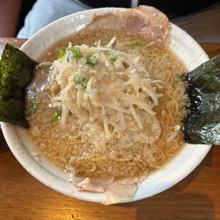 だるまラーメン　特盛　背脂多め