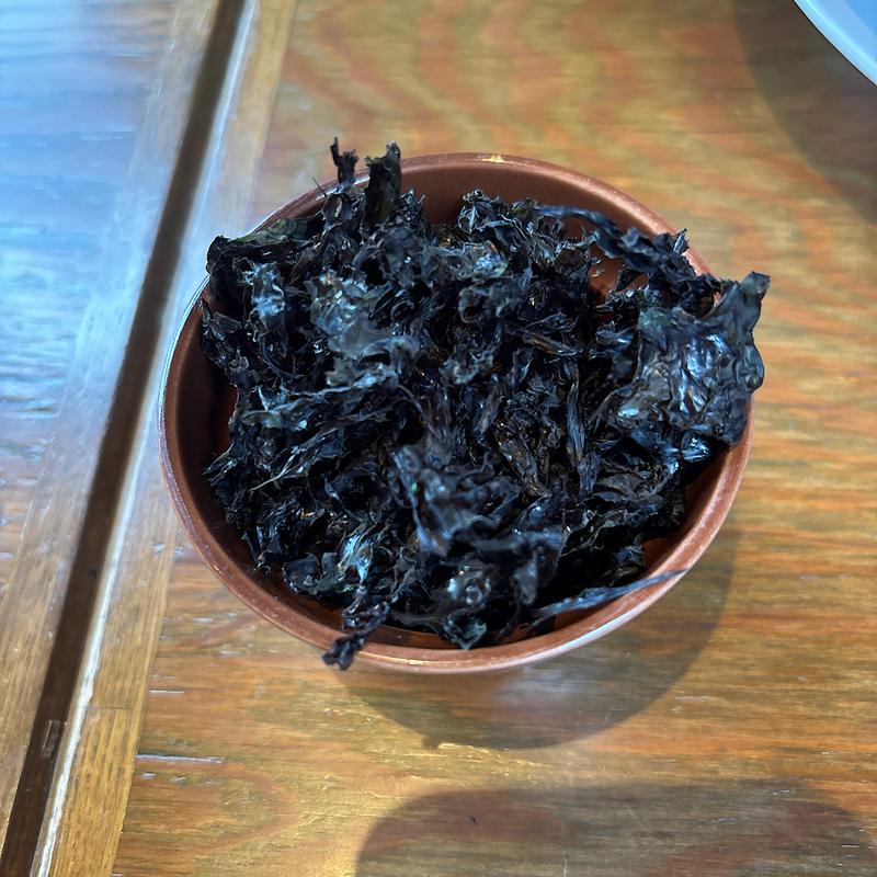 トッピング岩のり(ラーメンだるまや 新津店)